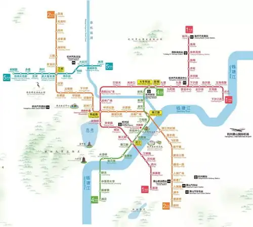 年度系列最全2020年杭州这8条地铁线路开通,义桥闲林迎来地铁新规划