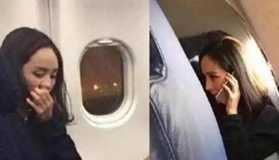 明星在飞机上的那点事儿尴尬的杨幂,黄磊黄渤狂吃