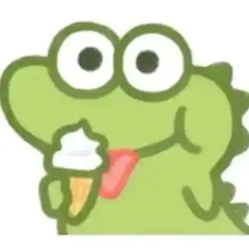 抹茶旦旦表情包最近很火的绿色小恐龙鳄鱼青蛙表情包