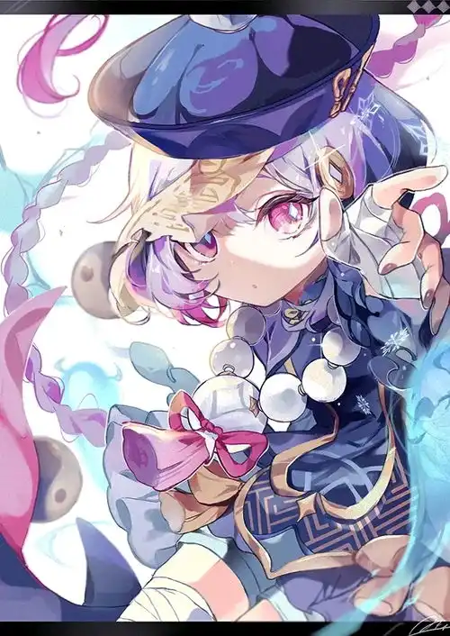 精选美图壁纸原神七七