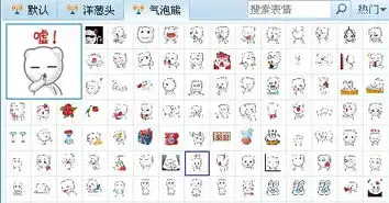 气泡熊表情包大全