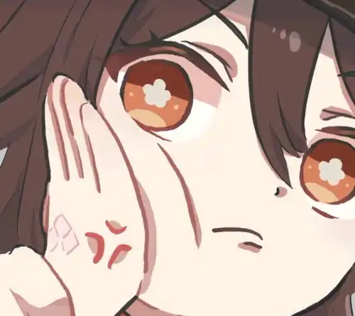 原神胡桃表情包91张无水印