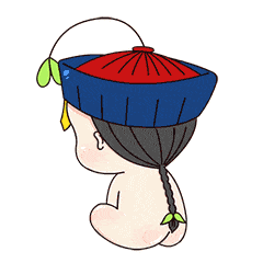 最近贼可爱很火的小僵尸表情包我诅咒你的肚肚变成这样