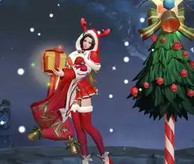 王者峡谷仅有的4款圣诞皮肤,蔡文姬的限定,他的获取难度太高