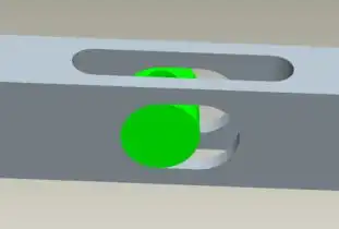 在proe装配中,绿色销子如何实现既能滑动又能旋转