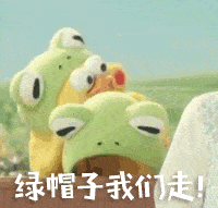 搞笑动态大全表情包绿帽