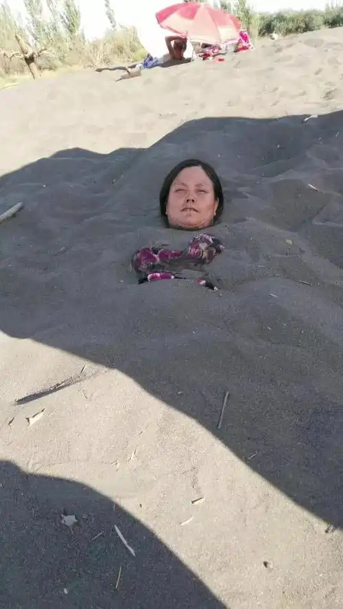 吐鲁番埋沙后的保养,比坐月子还当心