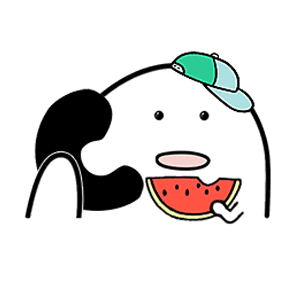 绘文字戴帽子吃西瓜打电话gif表情包在线制作