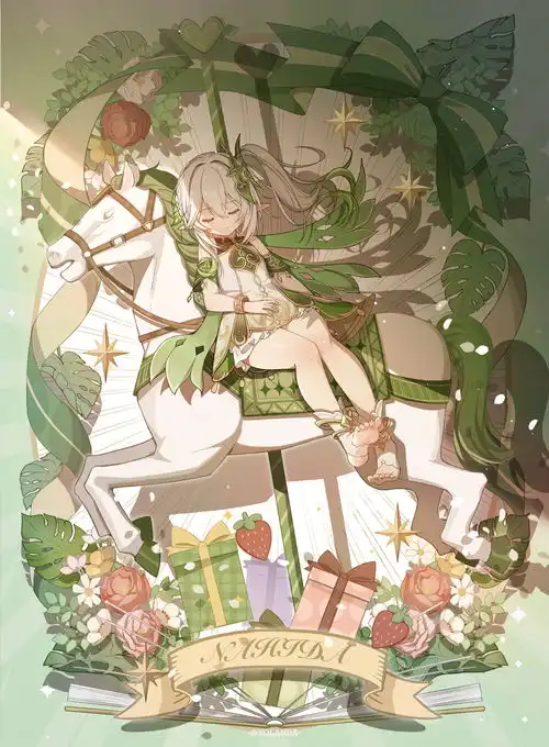 原神散兵的插画初八