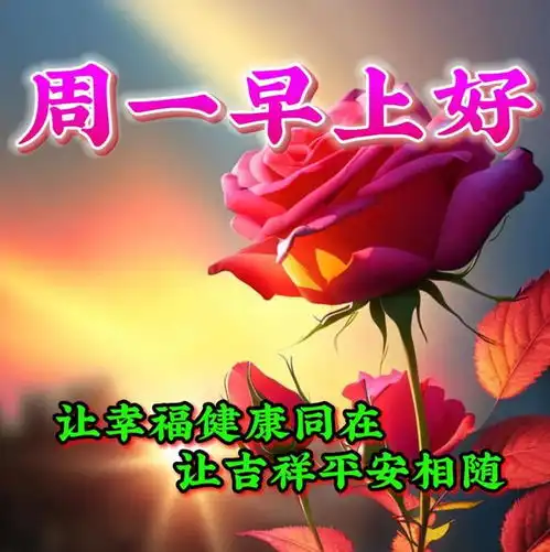 2023年10月2日早安表情图片大全,早安祝福问候语,愿君周一快乐