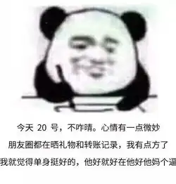 恶搞表情包熊猫记仇