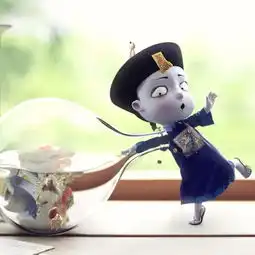 呆萌小僵尸找水喝,最近萌上了僵小鱼了图片来源微信林格子的美拍