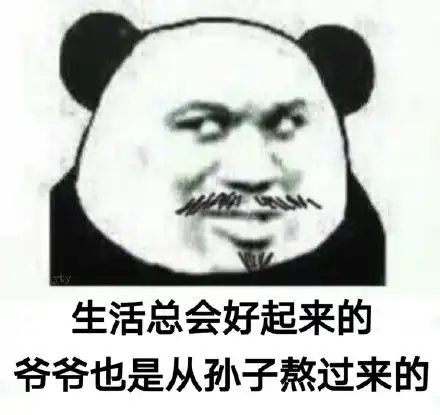 熊猫头土味语录表情包
