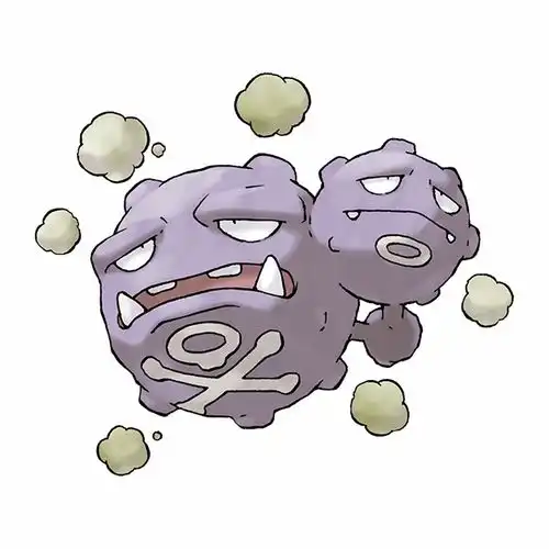 神奇宝贝卡片之飞腿郎,快拳郎,大舌头,瓦斯弹,双弹瓦斯