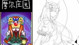 一个简单的头像上色过程