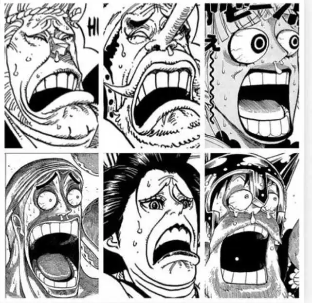 海贼王的表情包,尾田贡献了一部分,网友制作了一部分,别看女帝