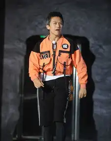 邓超跑男变身葫芦娃鹿爸表情包整蛊素人