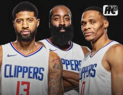 乔治骨子里还是想自己当持球大核,今年乔治有点像去年的哈登