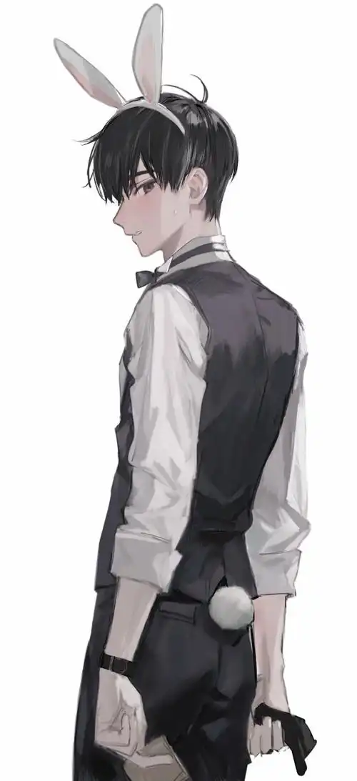 插画壁纸帅到腿软暖到想rua韩系男友风动漫男生手绘作品