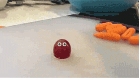 一天柯基尝了一口蔬菜,然后...