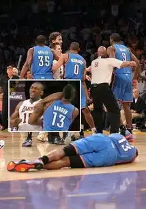 nba十大昏厥哈登被肘击落叶倒地,麦迪被误伤,第一竟是作死