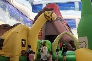 引发千人围观的充气城堡你去了吗临沂娃这个暑假要玩疯内有免费门票