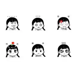 卡通人物头像装饰图案图片免费下载千图网