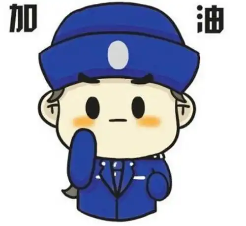 小期待表情包女警