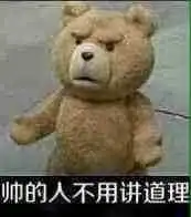 泰迪熊皱眉表情包