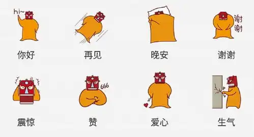 微信斗图必备连州专属表情包布袋木狮舞马鹿,你值得拥有