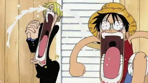 海贼王最难模仿的路飞表情包,最后一个基本没人做到