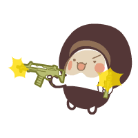 呆呆小熊的茸小松qq表情2