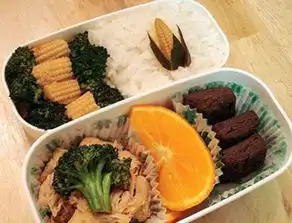 趣怪表情的便当