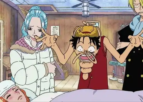 海贼王最难模仿的路飞表情包,最后一个基本没人做到