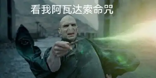 送你阿瓦达索命表情包