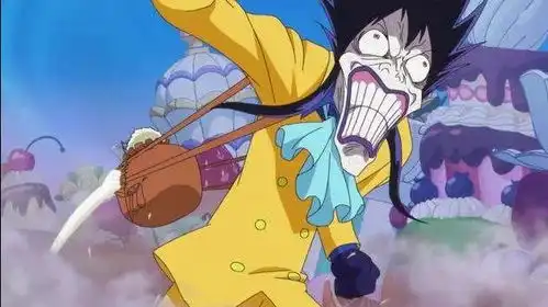 海贼王卡塔库栗救出布琳于是展开反击,凯撒你这表情是准备拿奖的么