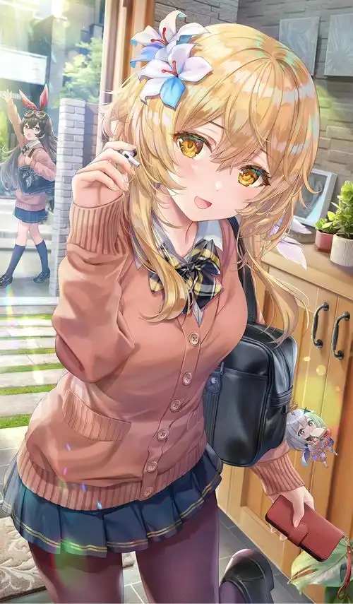 20230227pixiv萌妹二次元高清无码美图系列ai原神泳装黑丝动漫壁纸