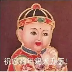鸡年大吉拜年表情包
