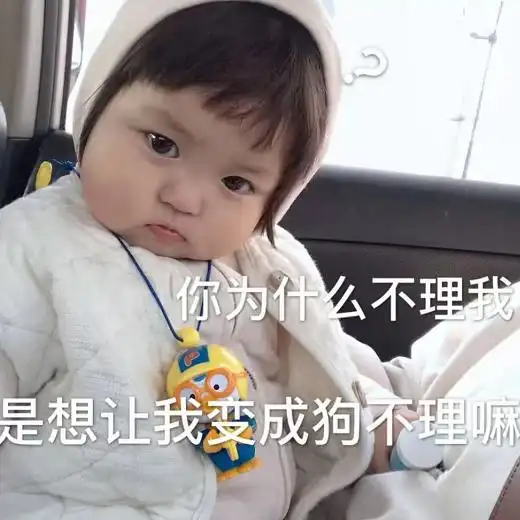 你怎么可以不理我表情包今日头条