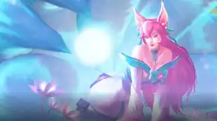 灵魂莲华阿狸舞蹈动作新增花瓣与音乐