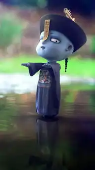 七月壁纸呆萌僵小鱼没有水印,拿走不谢