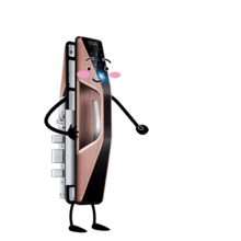 六孚指纹锁拟人化卡通表情包动图