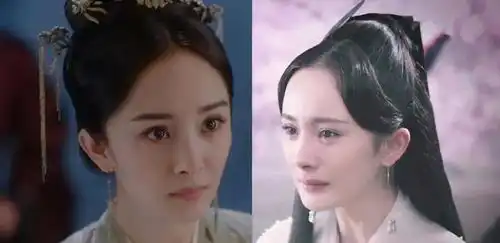 杨幂35岁毫无进步,新片三生三世换男主发际线后移的她又演少女