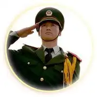 敬礼图片搞笑