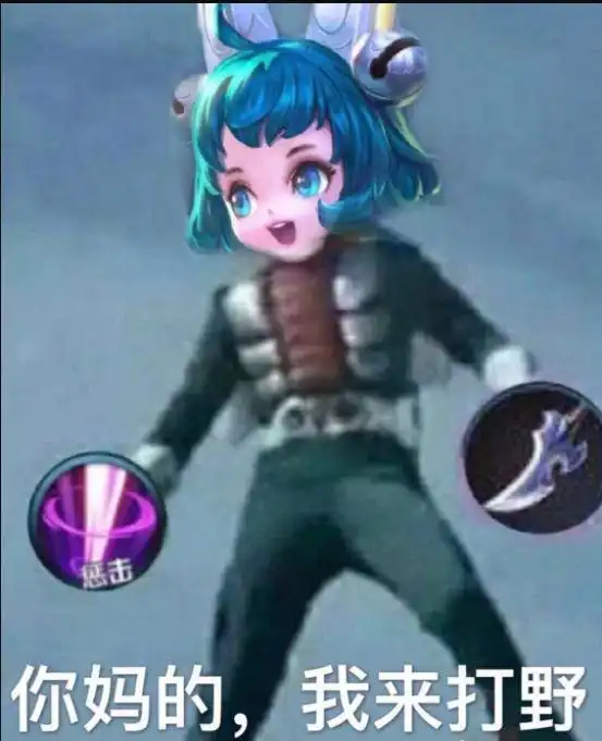 表情包蔡文姬让开,我来打野