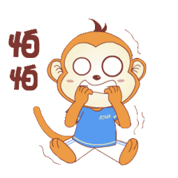 萌贱猴子表情包跃猴日常