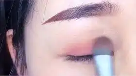 新手化眉你们想看的眉毛嘻嘻我日常就是这样化滴如果方法有错误勿喷个人喜好哈眉毛好看就行