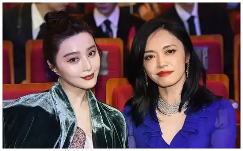 范冰冰姚晨同框热聊,肤色差了一个度,范冰冰的脸也垮了