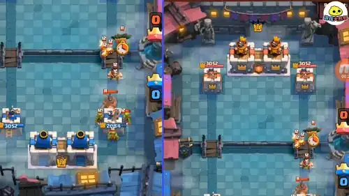 皇室战争搞笑tv玩桶就玩心机桶哥布林飞桶的正确使用方式