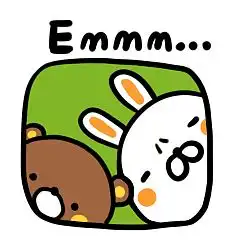 阿汤熊和皮皮兔微信表情